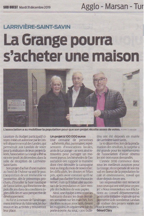 Article sud ouest bpc 1