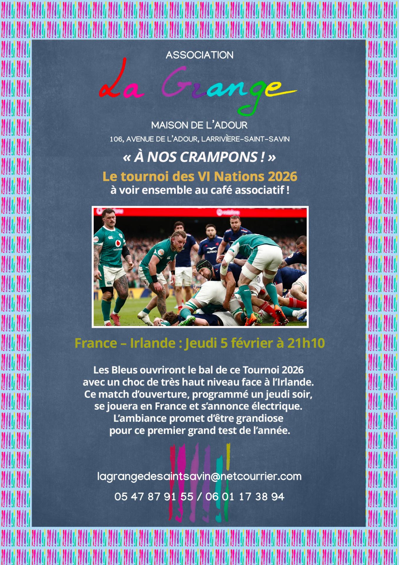 Flyer cafe associatif rugby 1 irlande