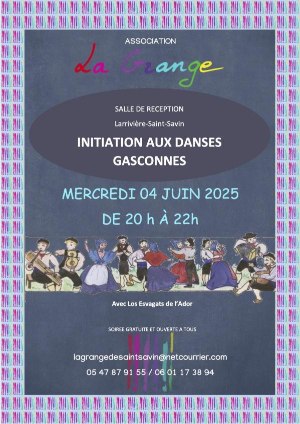 Initiation danses gasconnes 04 juin