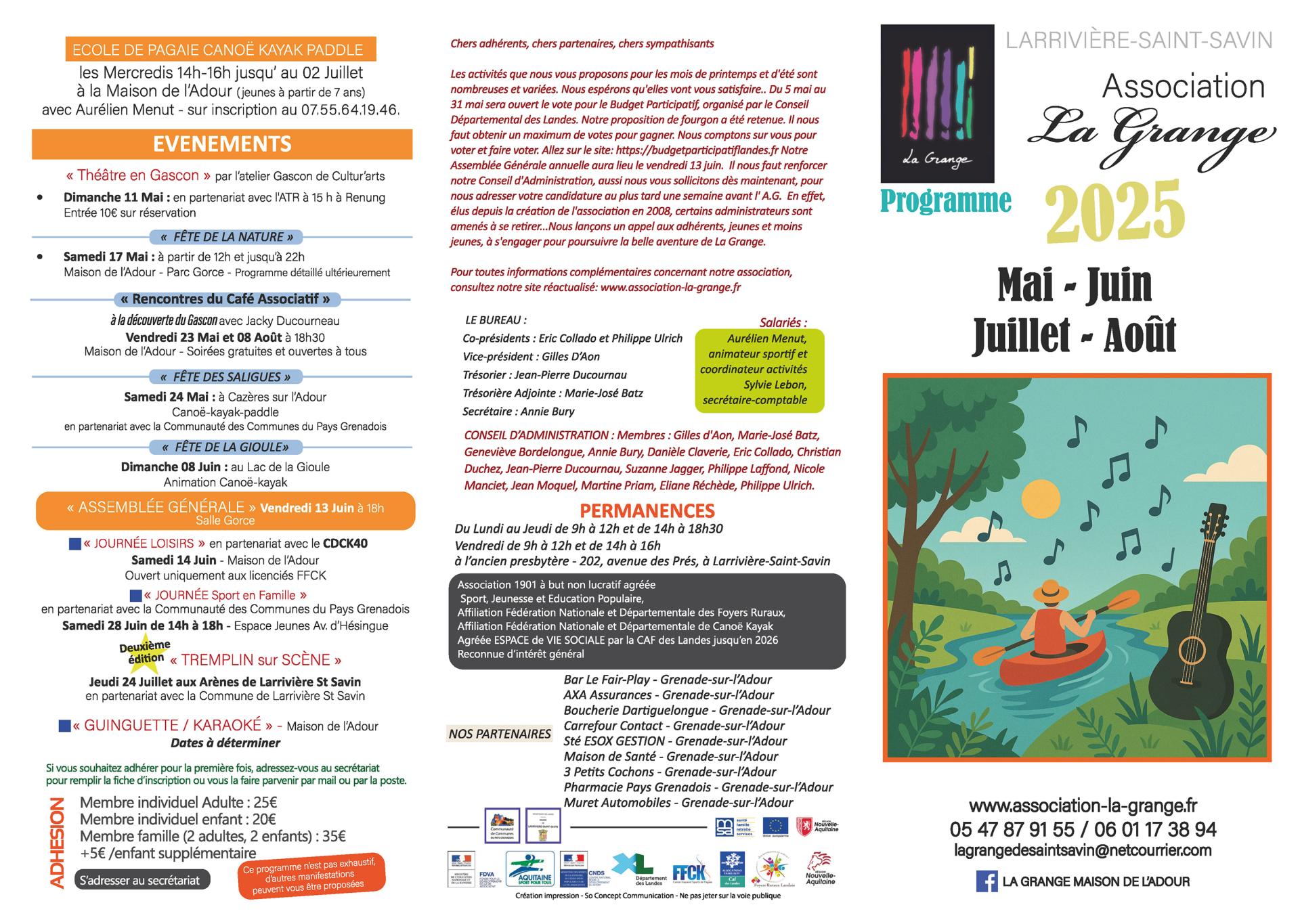 La grange mai aout 2025 page 1