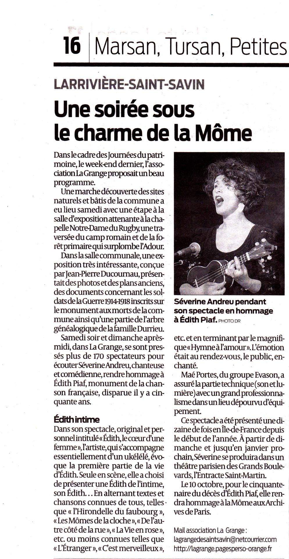 So edith piaf