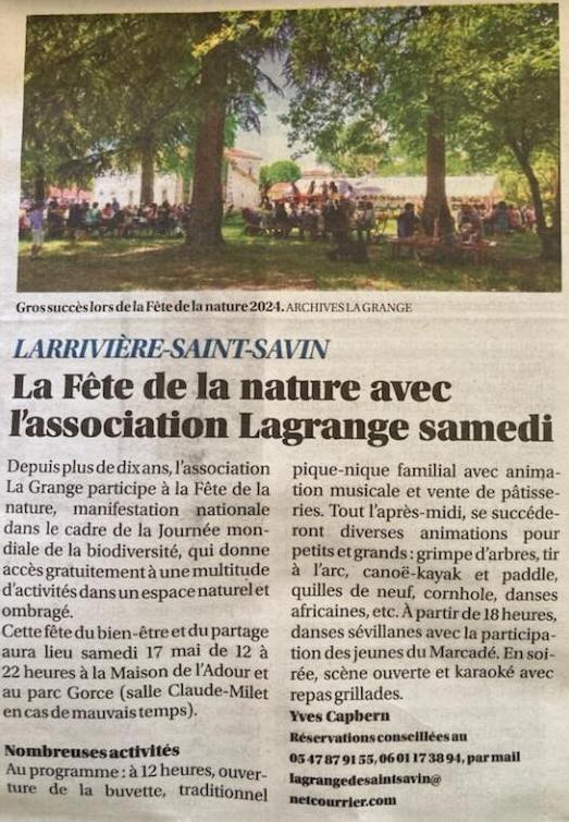 Sudouest fe te de la nature 2025