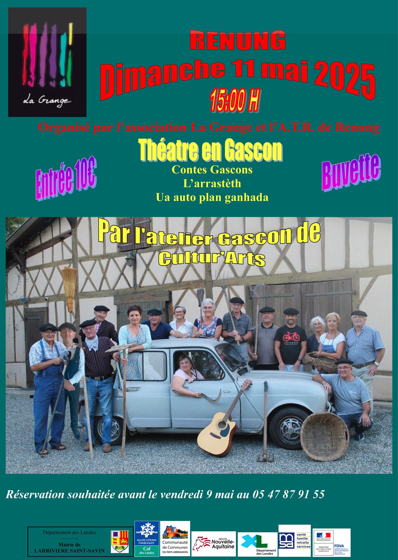 Theatre en gascon renung