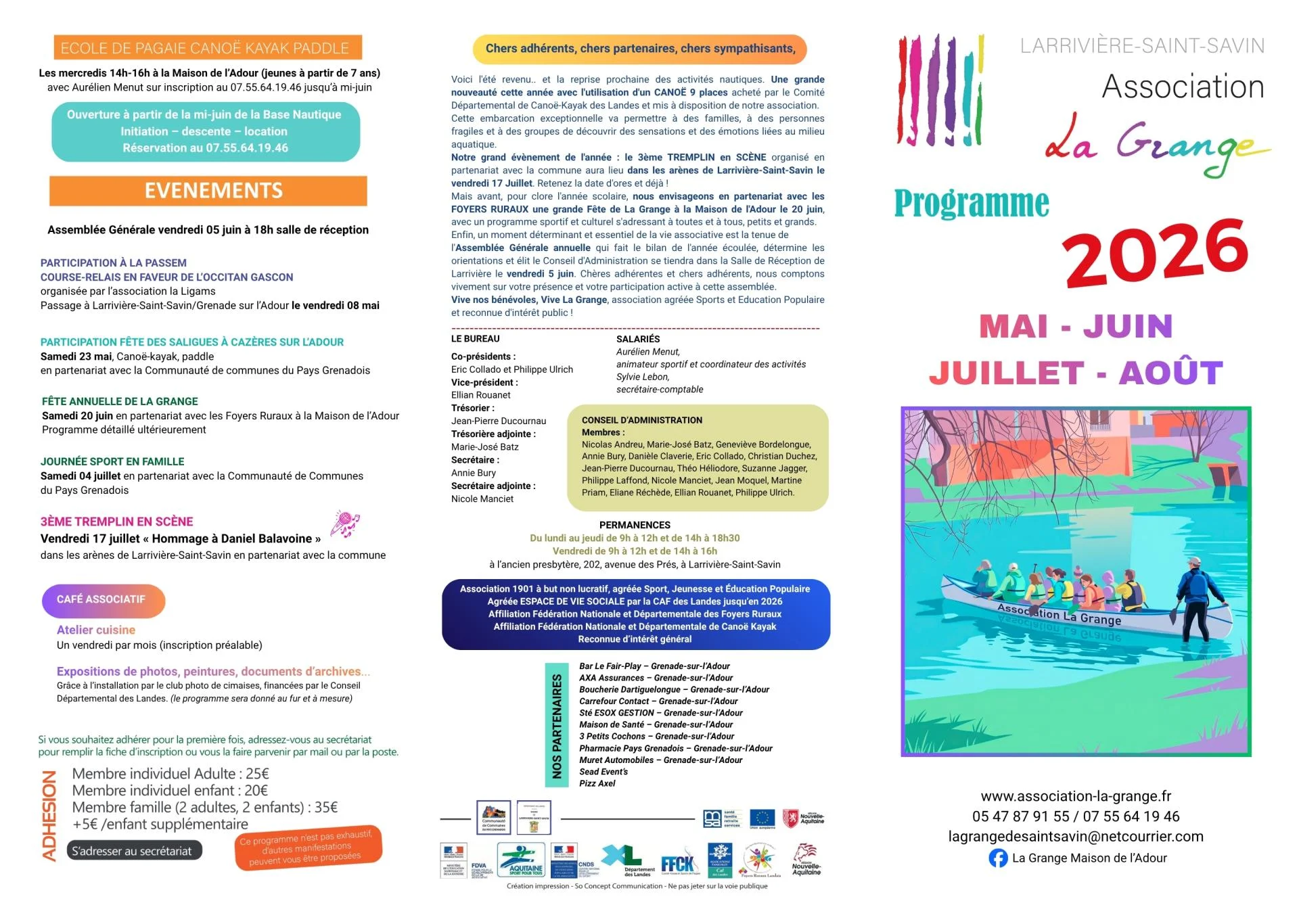 programme mai-juin-juillet-aout 1