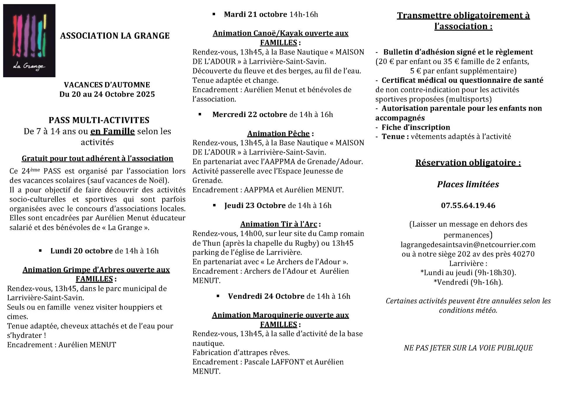 Association lagrange pass1recto