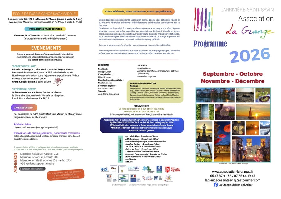 La grange programme septembre de cembre 2026 vf 1